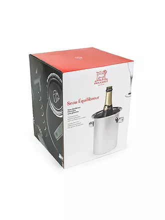 PEUGEOT | Champagnerkühler mit Kühlakku 19cm Edelstahl | 